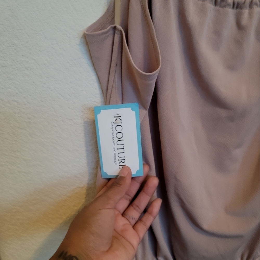 Tan Romper Size Large